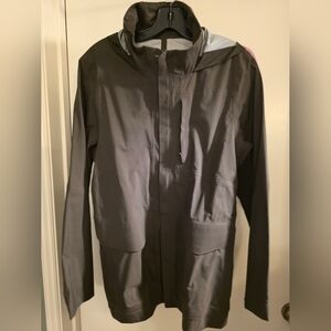 Men's Black Hooded Jacket